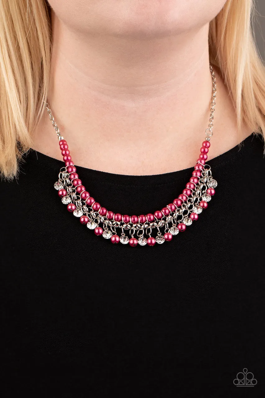 A Touch of CLASSY Pink Paparazzi Necklace