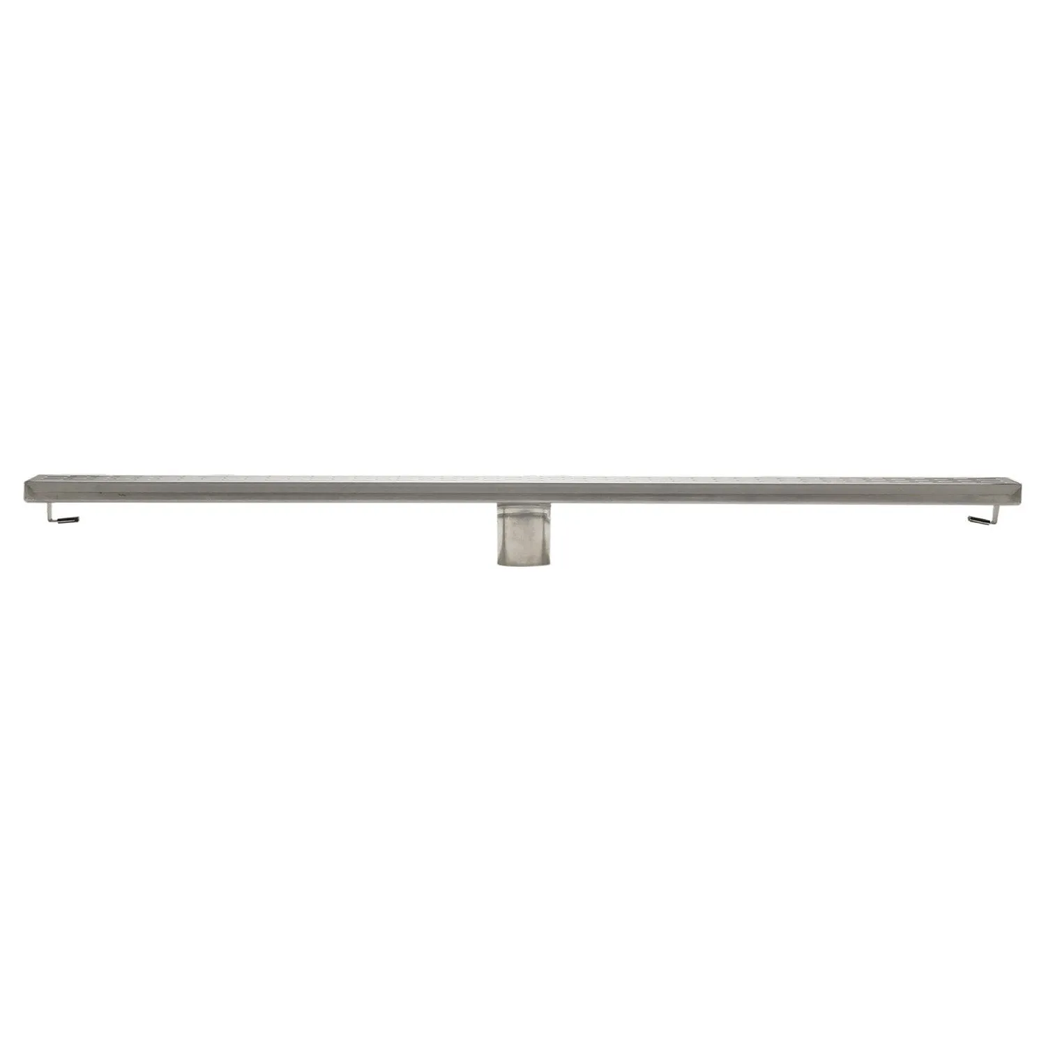 ALFI ABLD36C-BSS 36" Modern Stainless Steel Linear Shower Drain with Groove Holes
