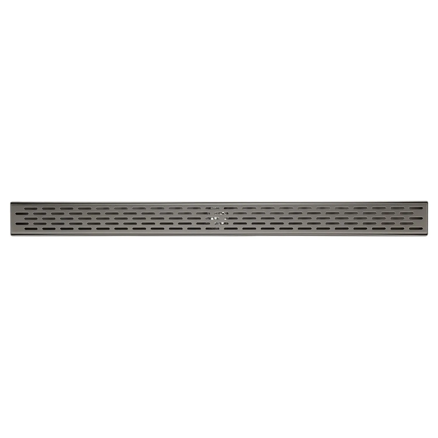 ALFI ABLD36C-BSS 36" Modern Stainless Steel Linear Shower Drain with Groove Holes