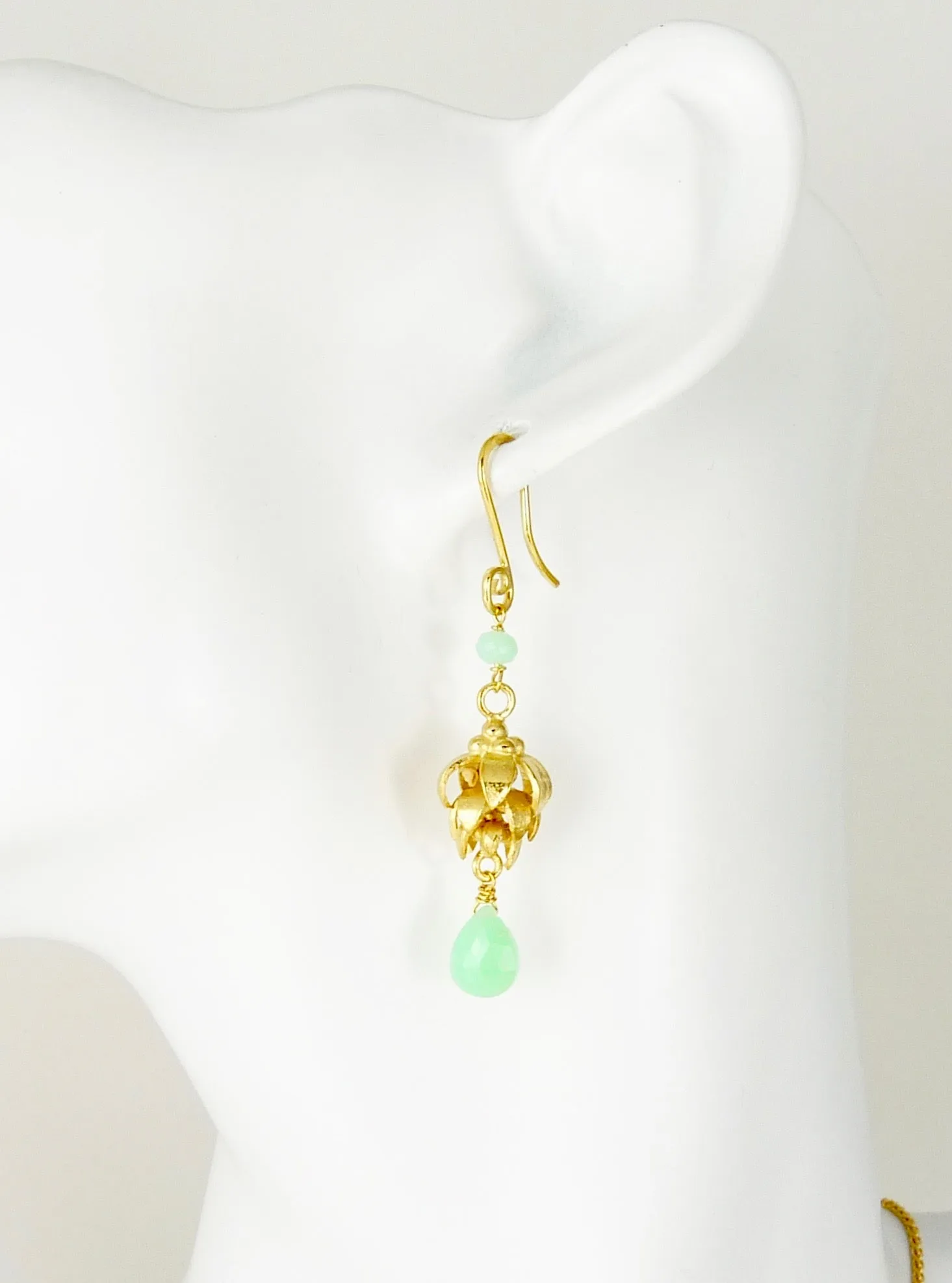 Anoop Chrysoprase Earrings