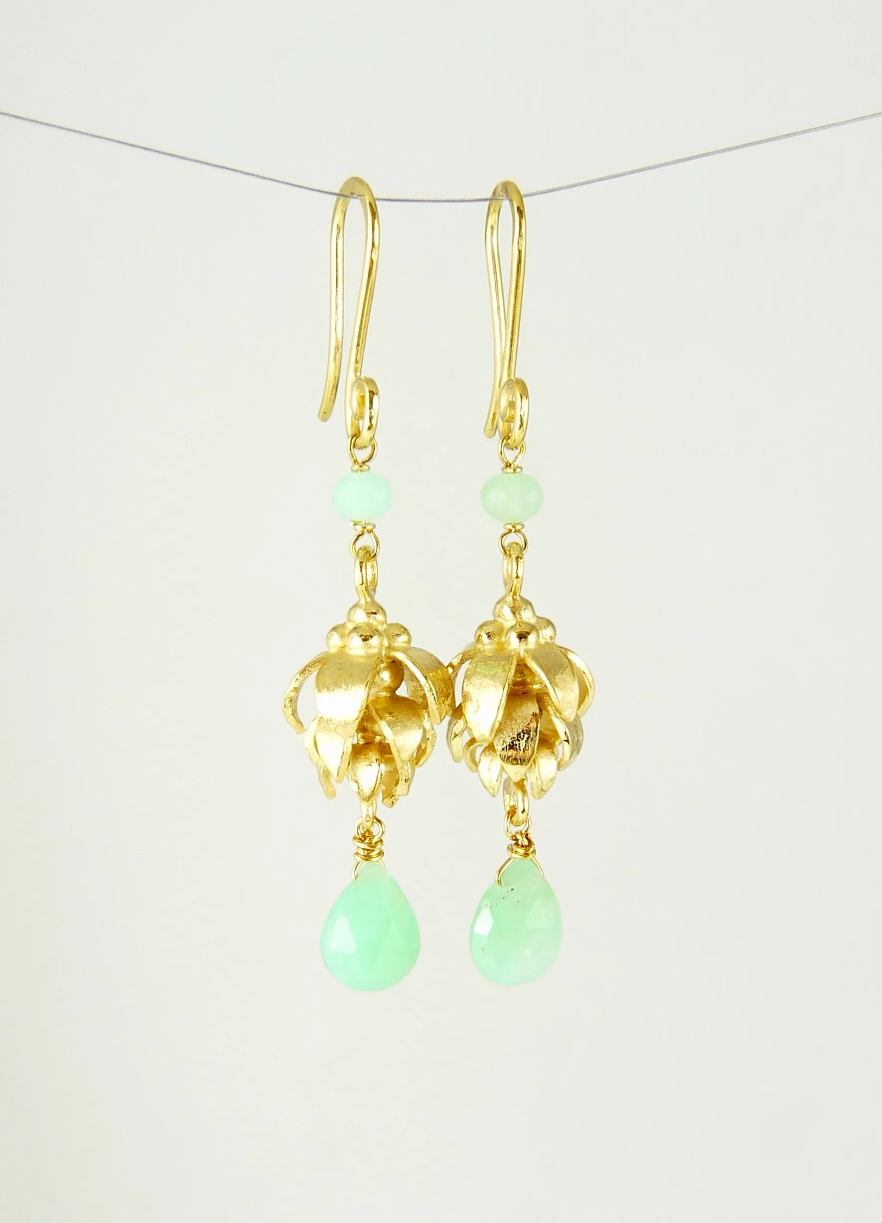Anoop Chrysoprase Earrings