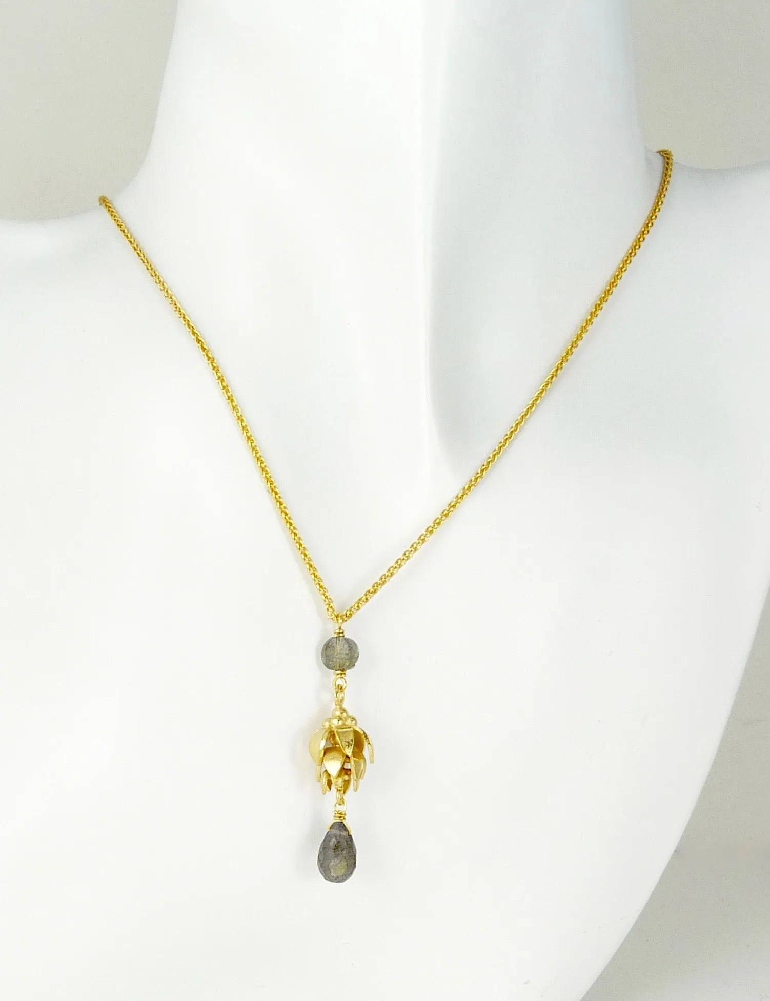 Anoop Labradorite Necklace