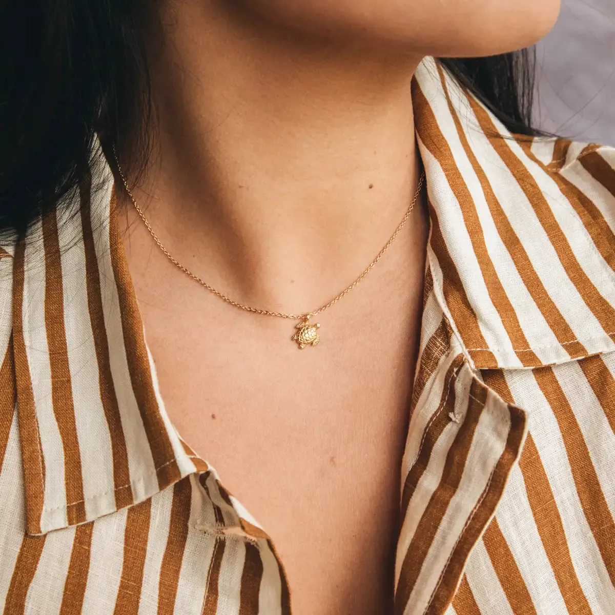 Asri Sea Turtle Necklace