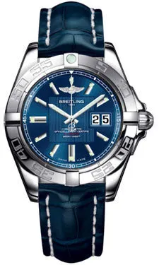 Breitling - Galactic 41 Stainless Steel - Croco Strap