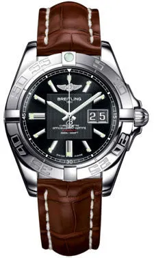 Breitling - Galactic 41 Stainless Steel - Croco Strap