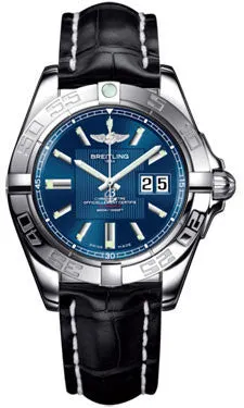 Breitling - Galactic 41 Stainless Steel - Croco Strap