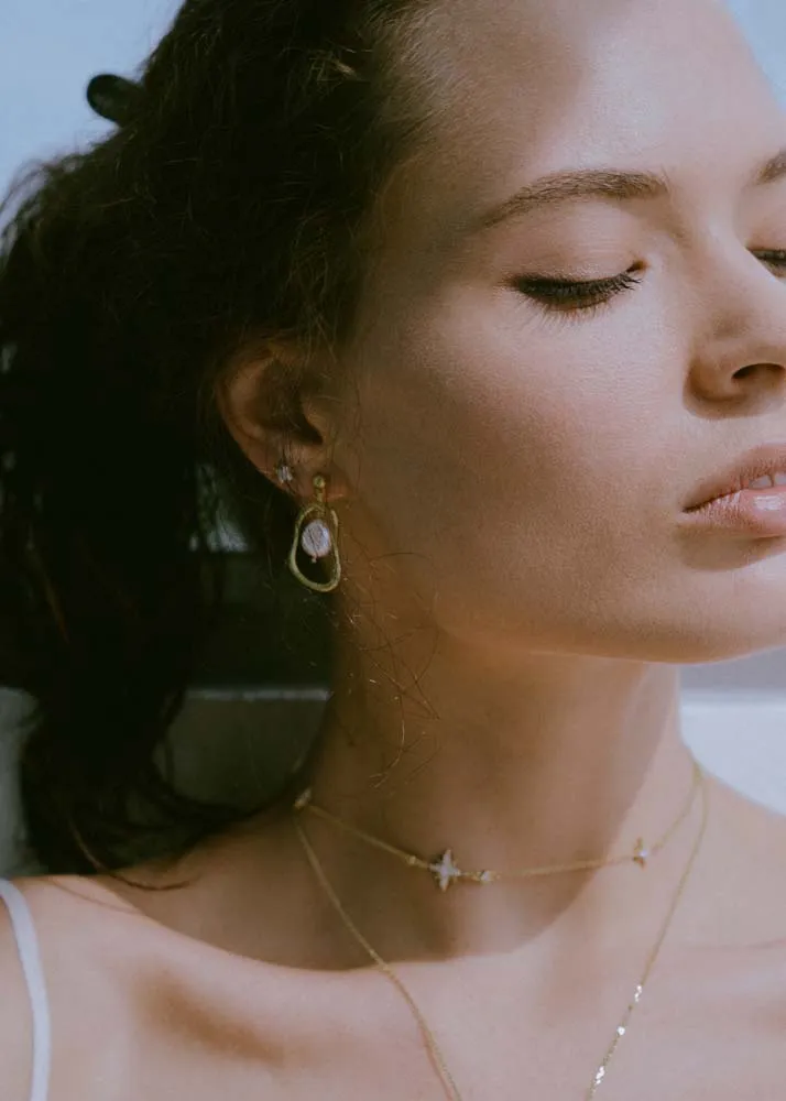 Celestial Chain Necklace – Gold
