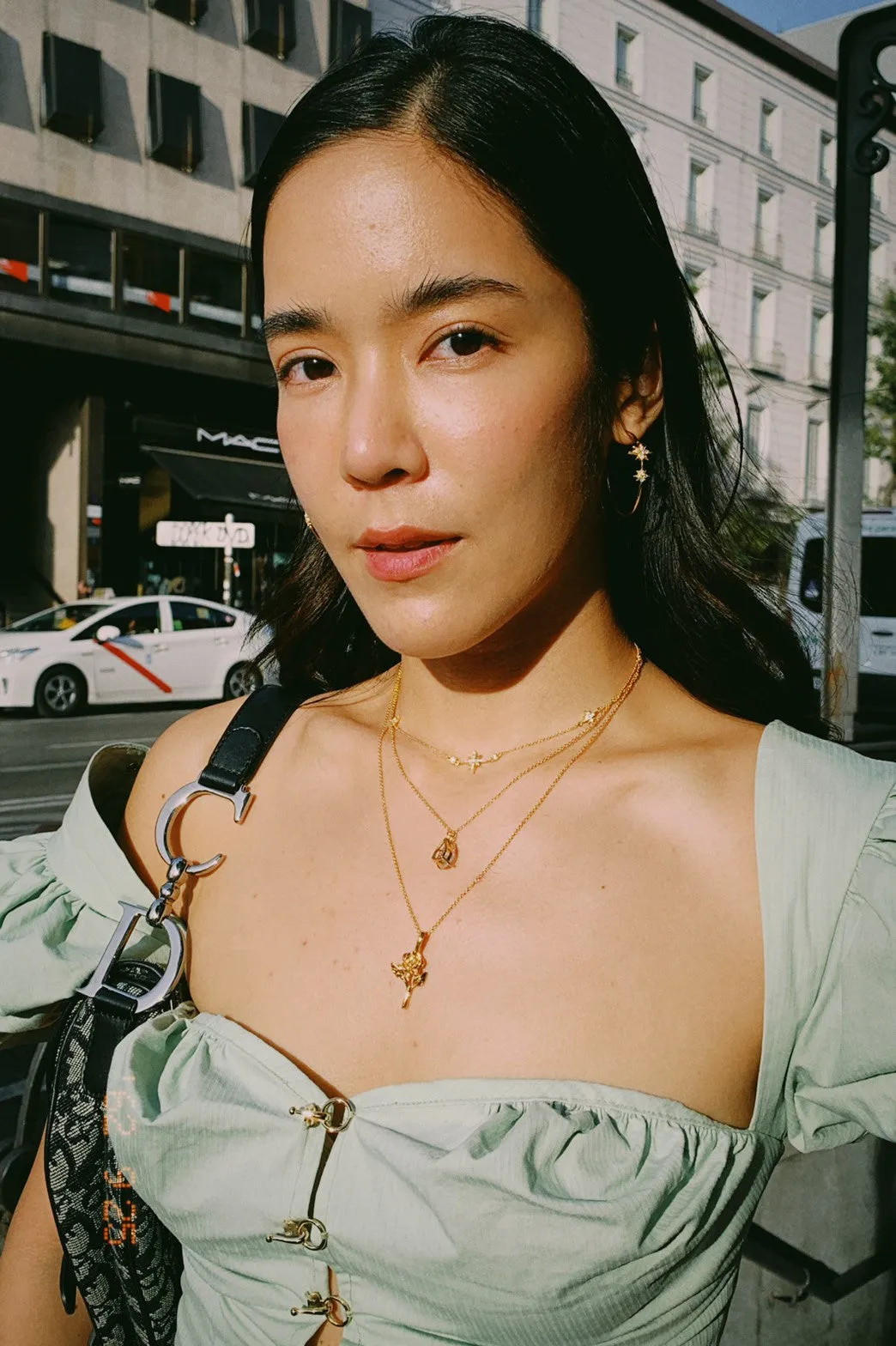 Celestial Chain Necklace – Gold