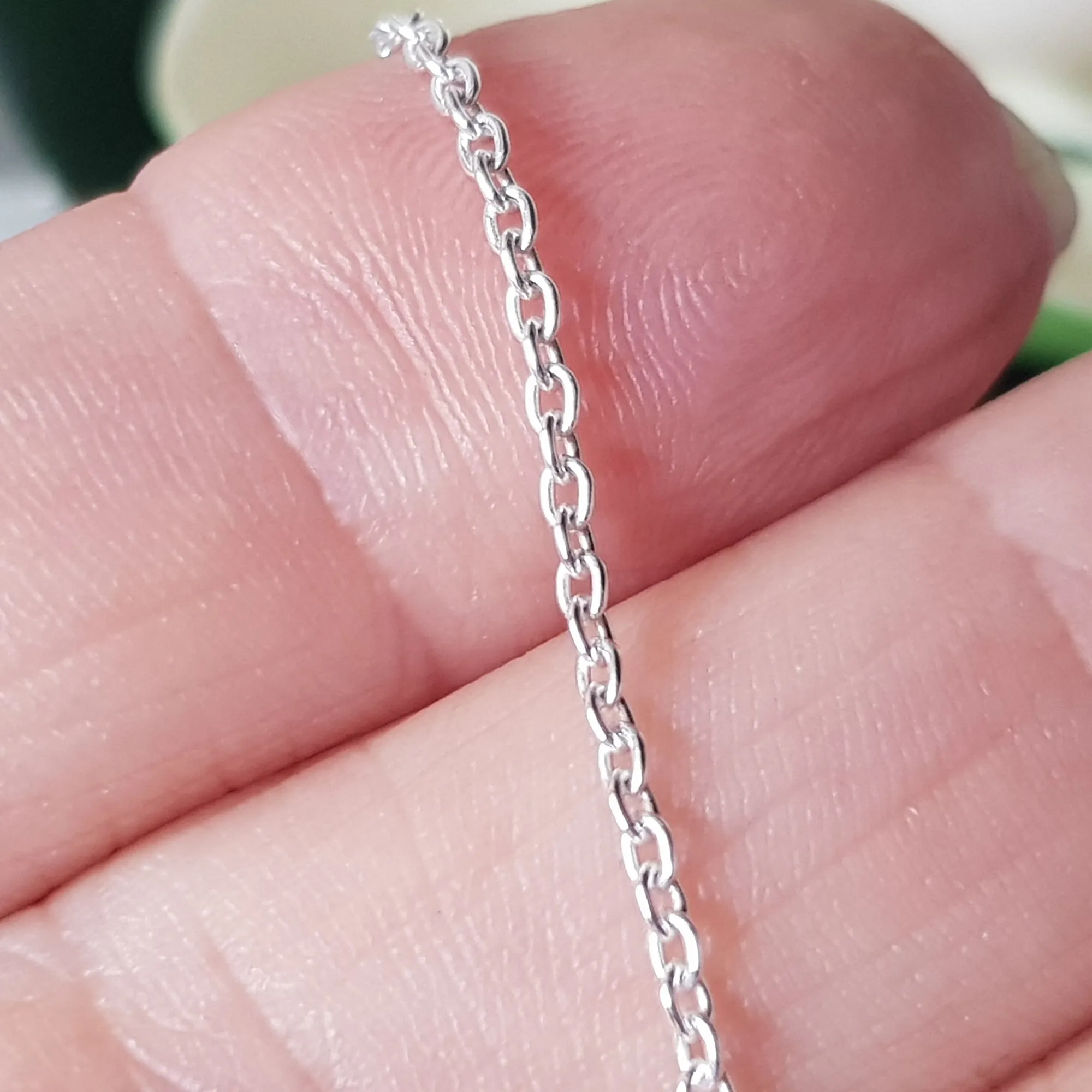 Chains - Close Cable Chain Genuine Sterling Silver Unfinished | Jewellery Making Supply