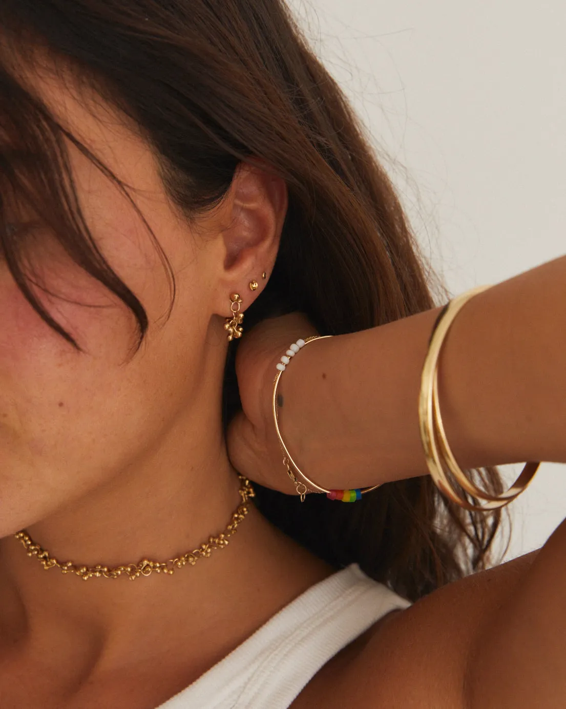 Cherrie Necklace | Gold