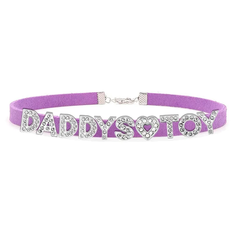 Sparkling Rhinestone Choker Necklace for Dads - Stylish Daddys Accessory
