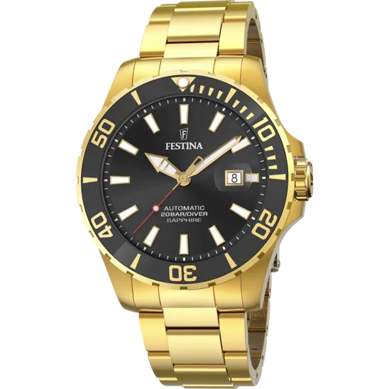 Festina Automatic Stainless Steel Analog Mens Watch I Model F20533/2 Automatic Movement