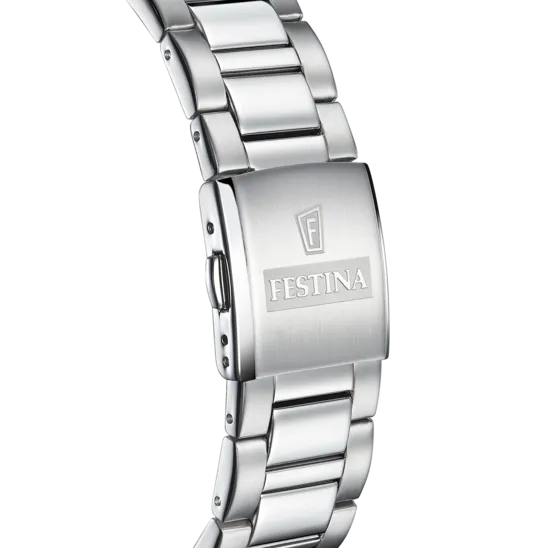 Festina Ceramic Chronograph Mens Watch I Model F20575/3 Quartz Movement