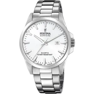 Festina Swiss Made Stainless Steel Analog Mens Watch I Model F20024/2 Quartz Movement