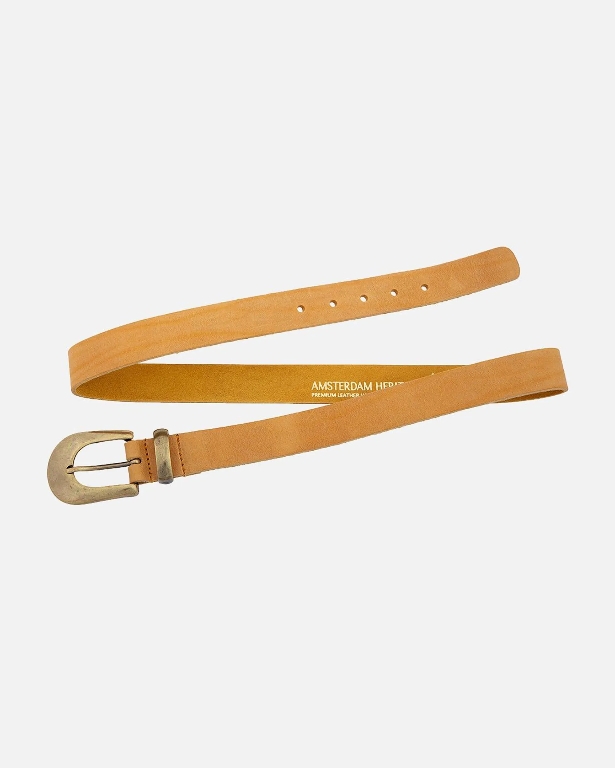 MADE TO ORDER Annie | Classic Belt with Statement Gold Buckle