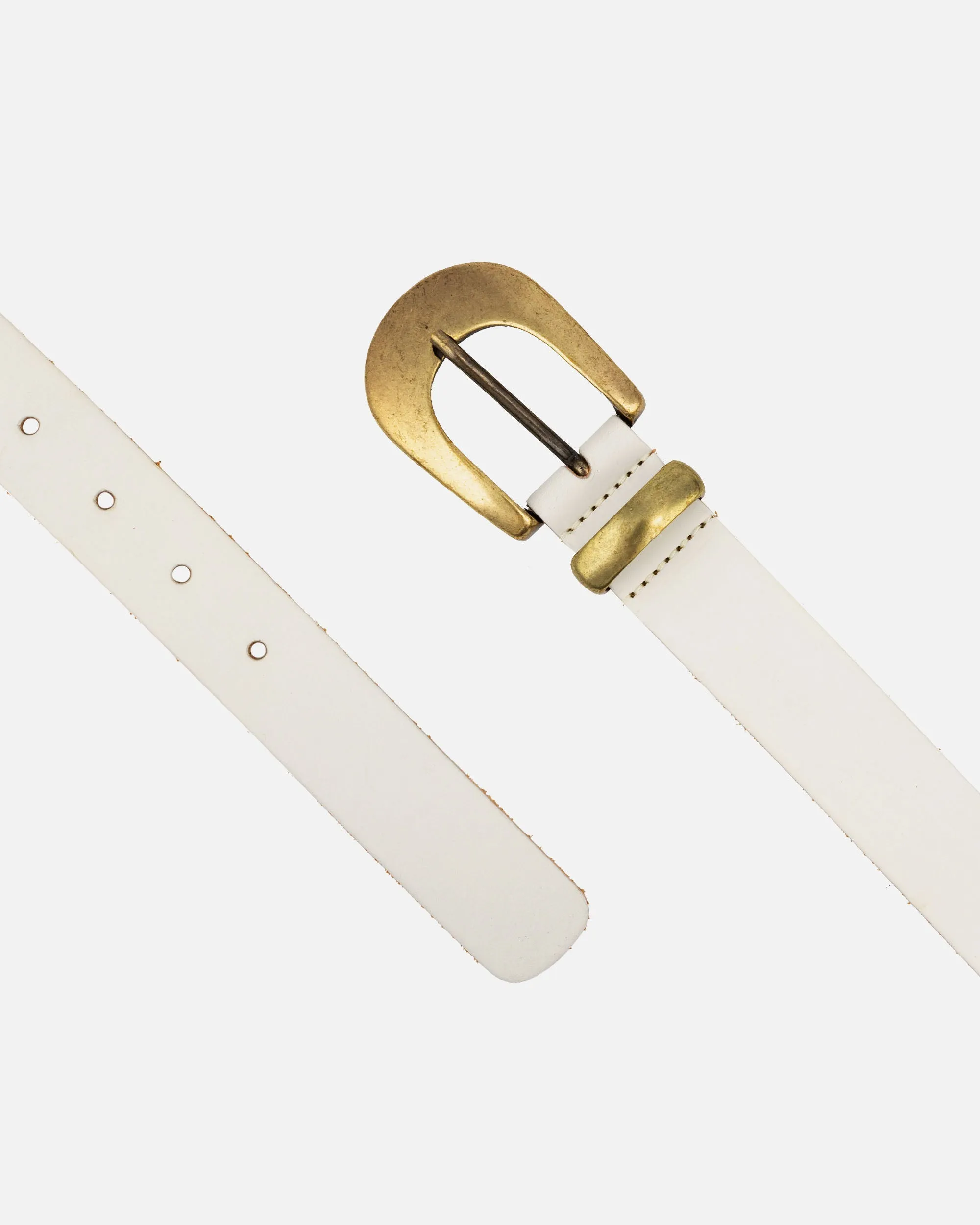 MADE TO ORDER Annie | Classic Belt with Statement Gold Buckle
