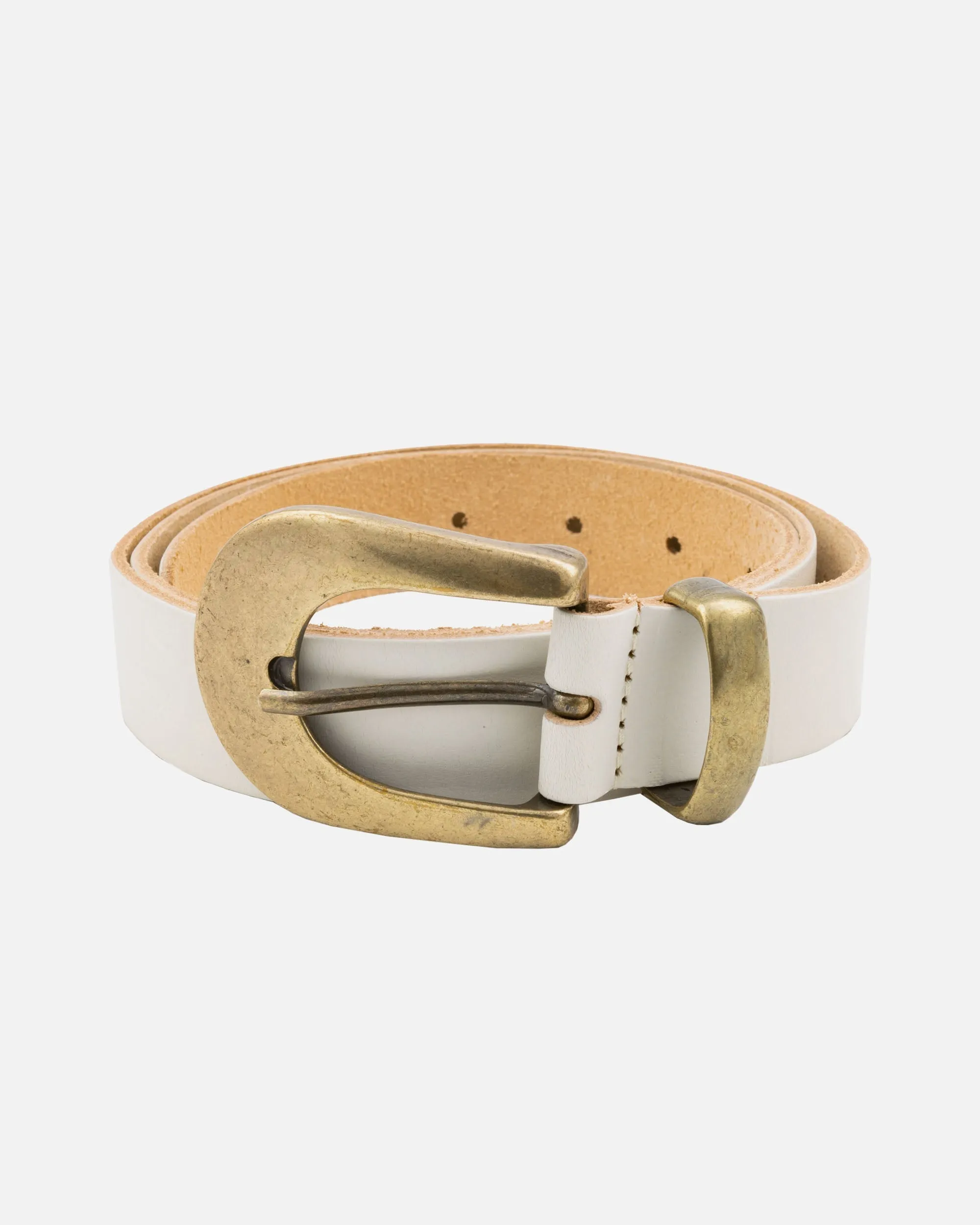 MADE TO ORDER Annie | Classic Belt with Statement Gold Buckle