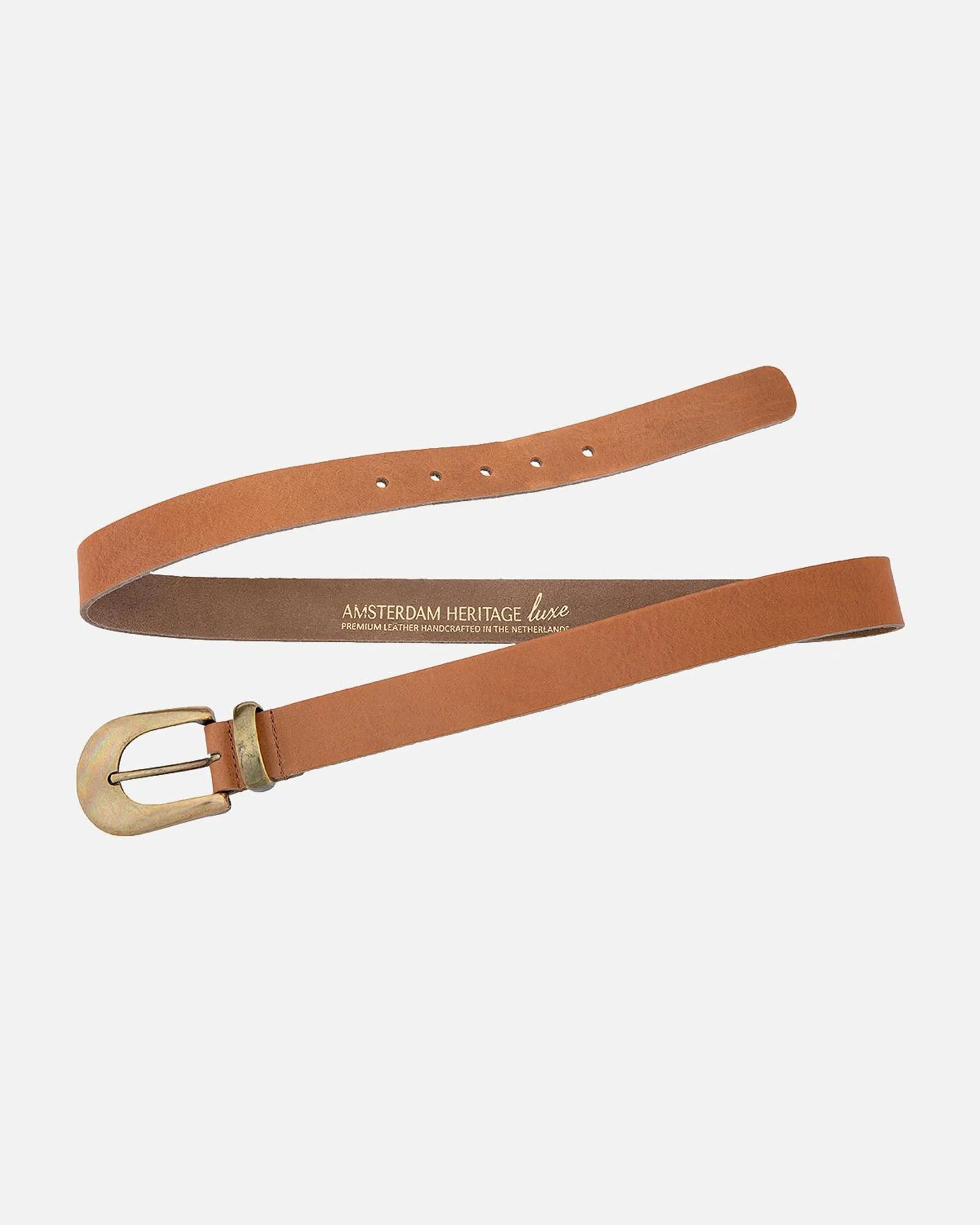 MADE TO ORDER Annie | Classic Belt with Statement Gold Buckle