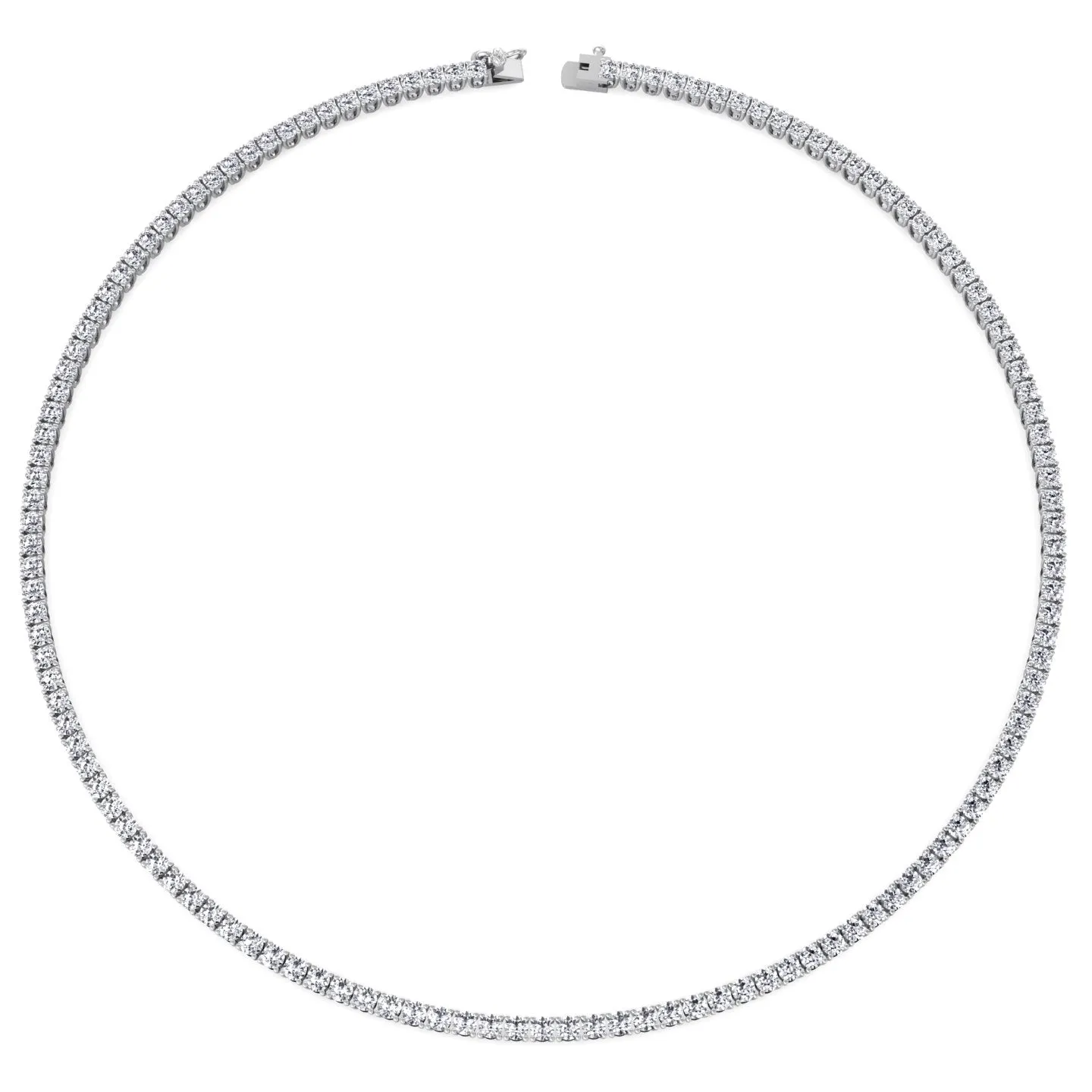 Men's 15 Carat Tennis Chain Solid Gold