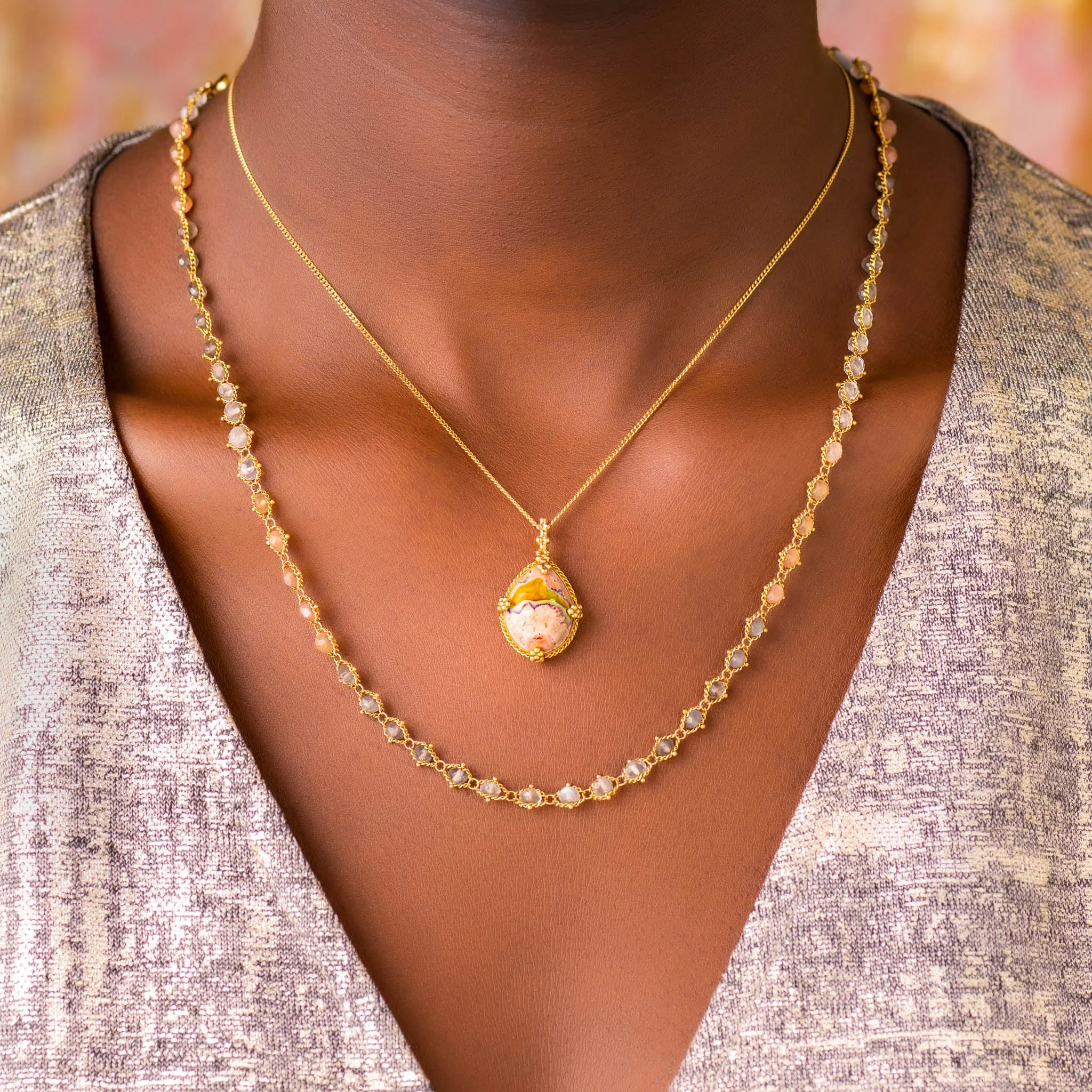 Mexican Opal Necklace