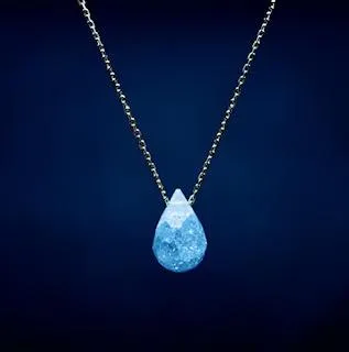 Necklace with colorful natural stones
