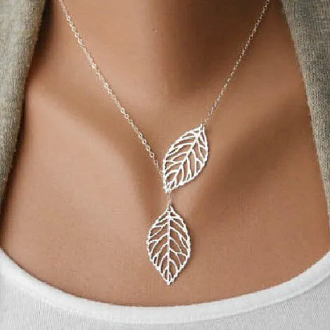 Optimized Title: Elegant Fatima Hand Multilayer Hammered Chain Lariat Necklace with Long Bar Pendant - Stylish Jewelry for Women (JHS018)