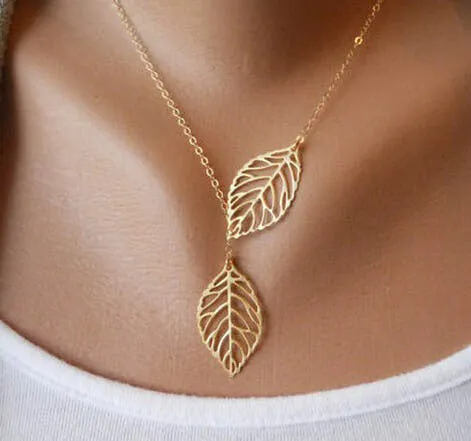 Optimized Title: Elegant Fatima Hand Multilayer Hammered Chain Lariat Necklace with Long Bar Pendant - Stylish Jewelry for Women (JHS018)