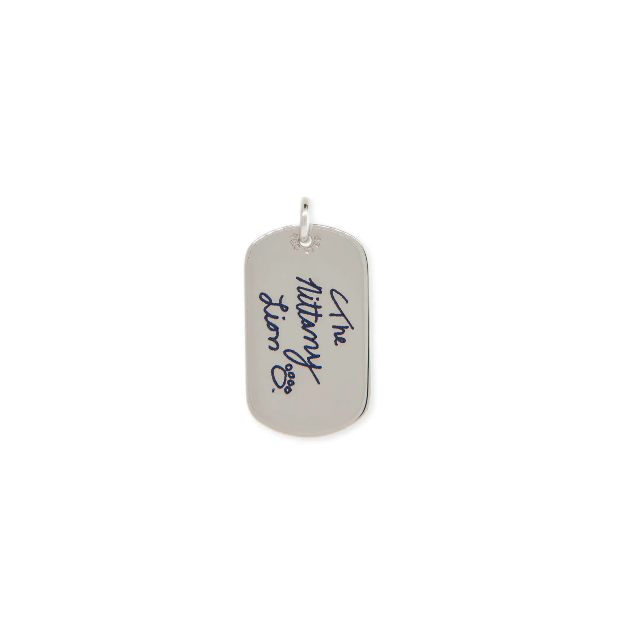 Nittany Lion Mascot Charm with Signature