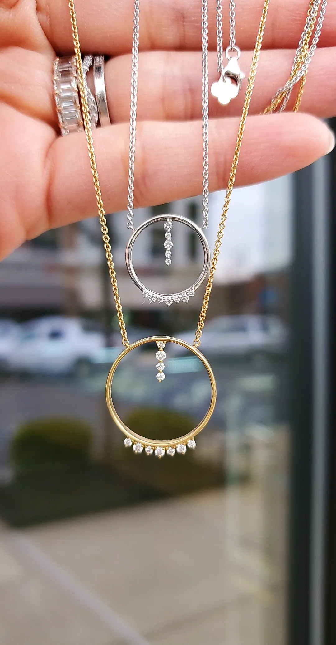 Open Circle Mini Pendant