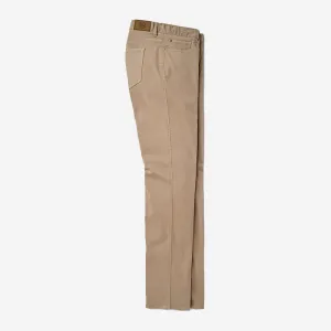 Peter Millar Ultimate Sateen 5 Pocket Pant - Grain