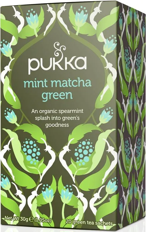 Pukka Mint Matcha Tea