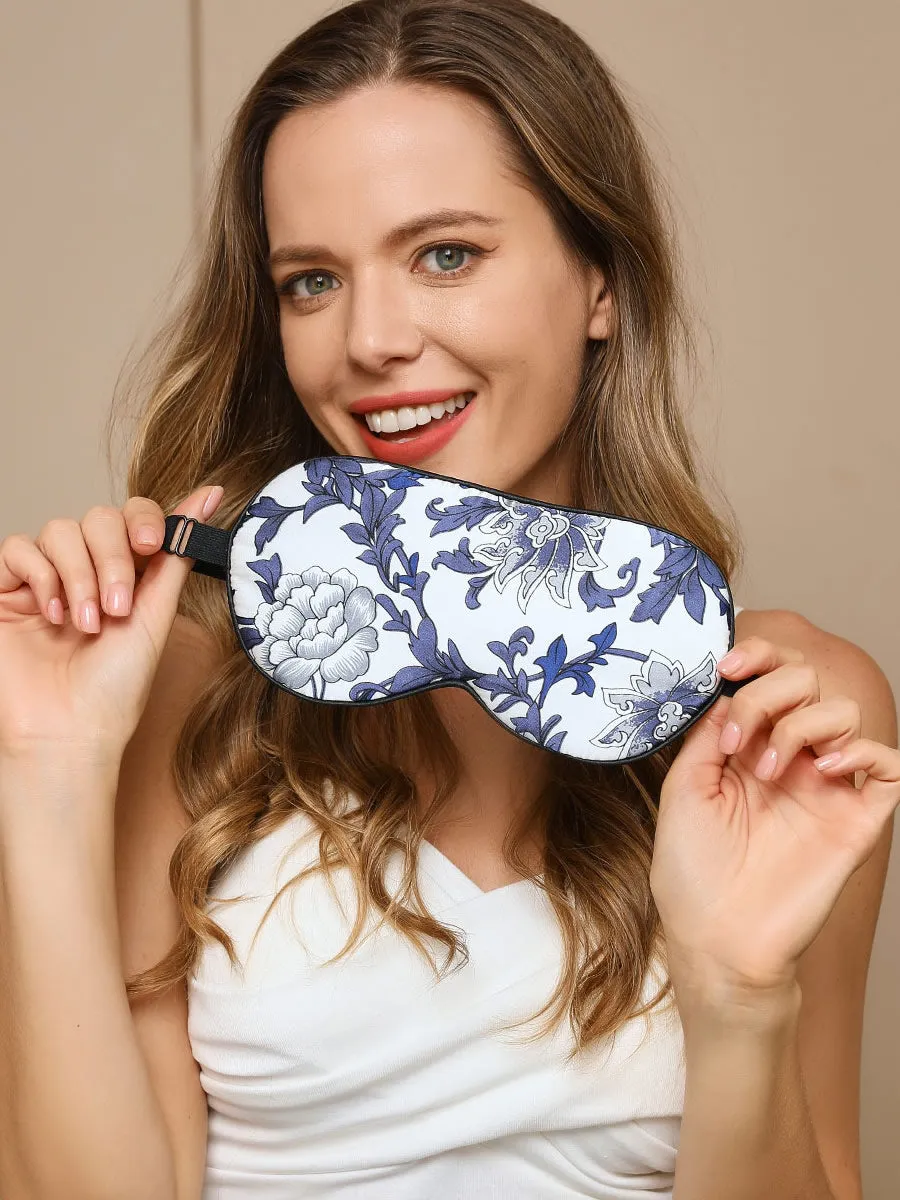 Pure Silk Printed Sleep Eye Mask