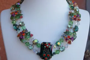 Rebeka green necklace