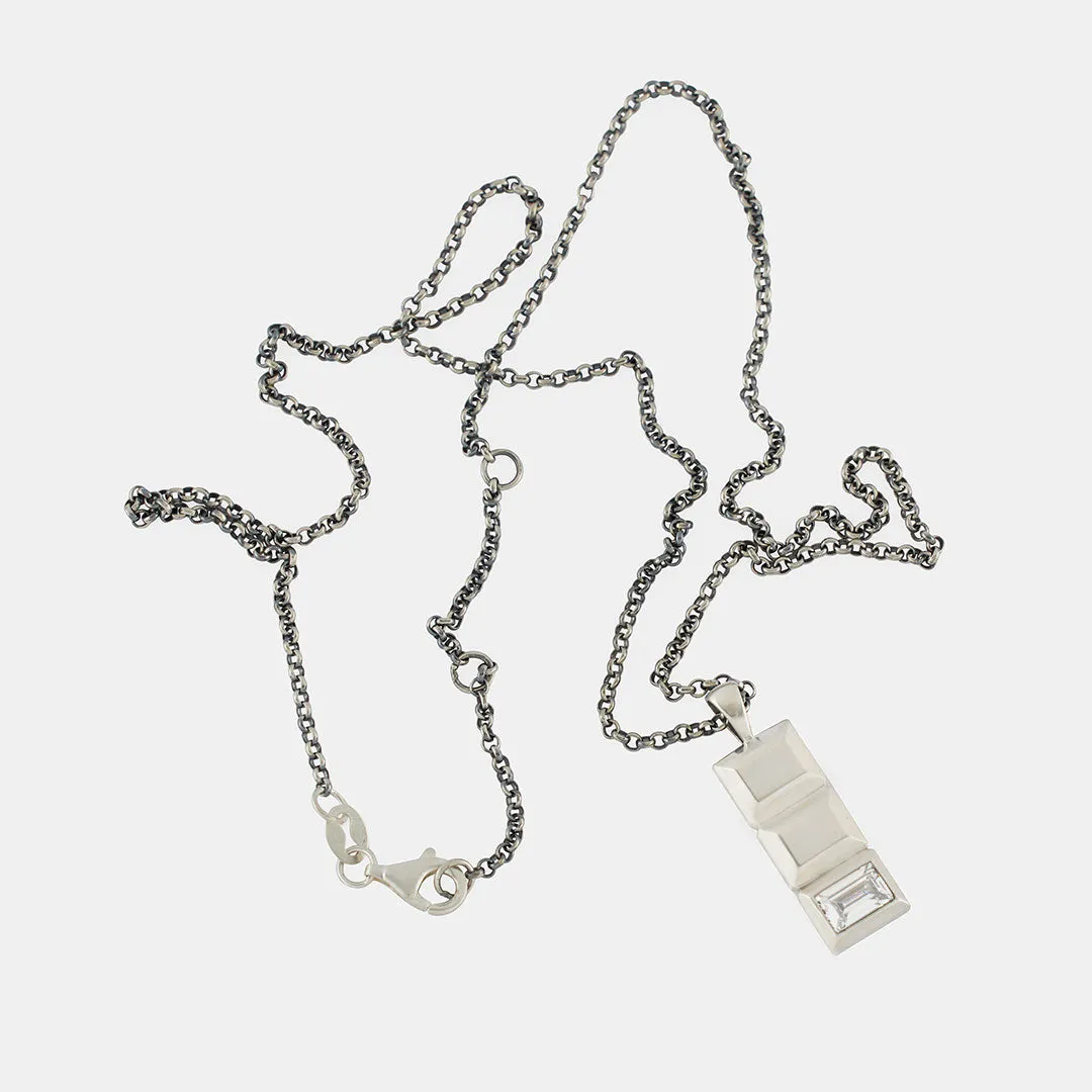 Silver Void Necklace