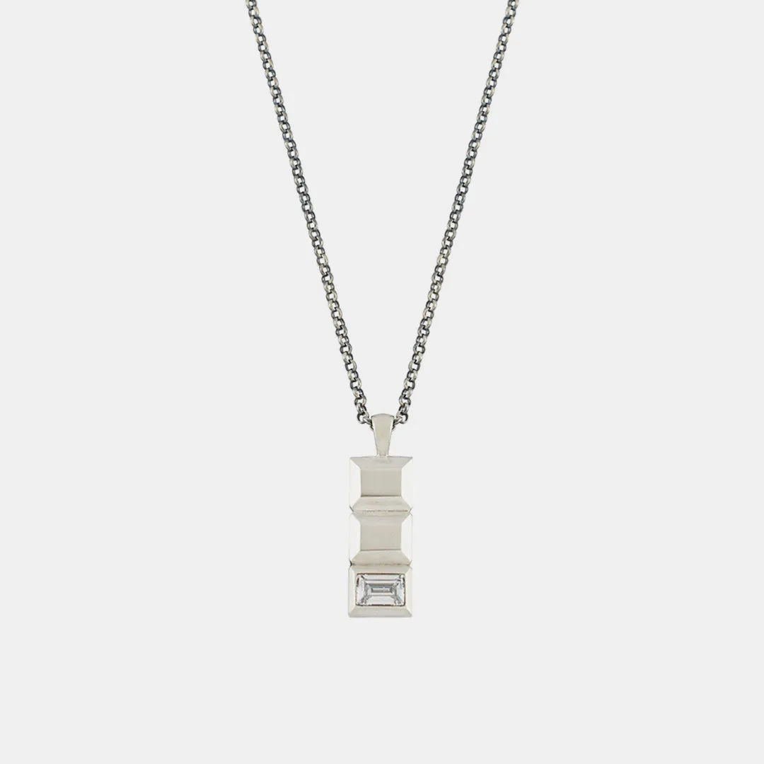 Silver Void Necklace