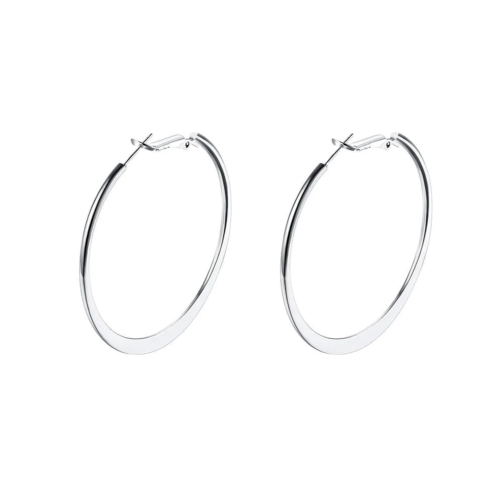 SKMEI LKN009 Simple Gold Plated Earrings for Ladies
