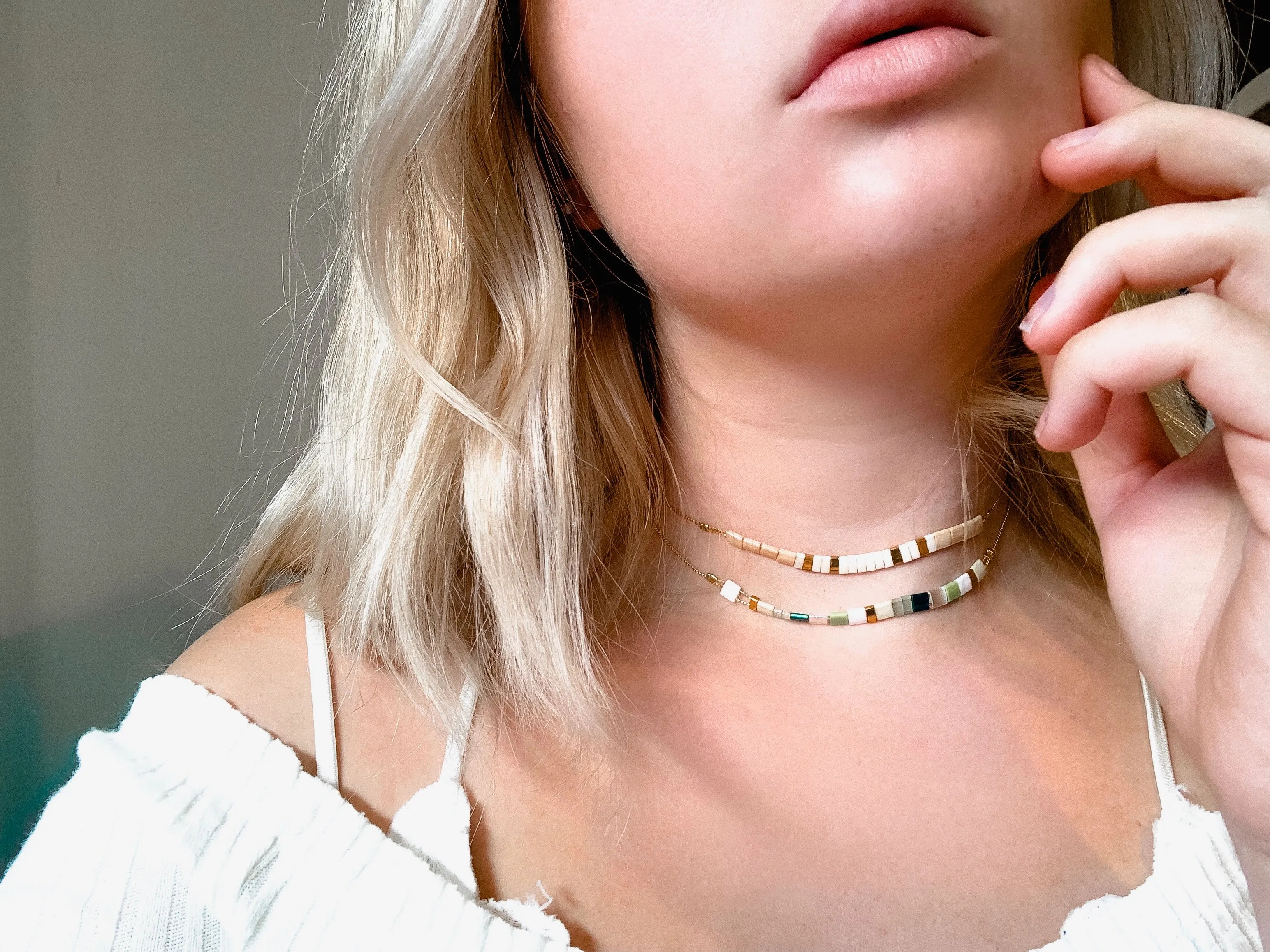 SOLAR NOON TILE NECKLACE