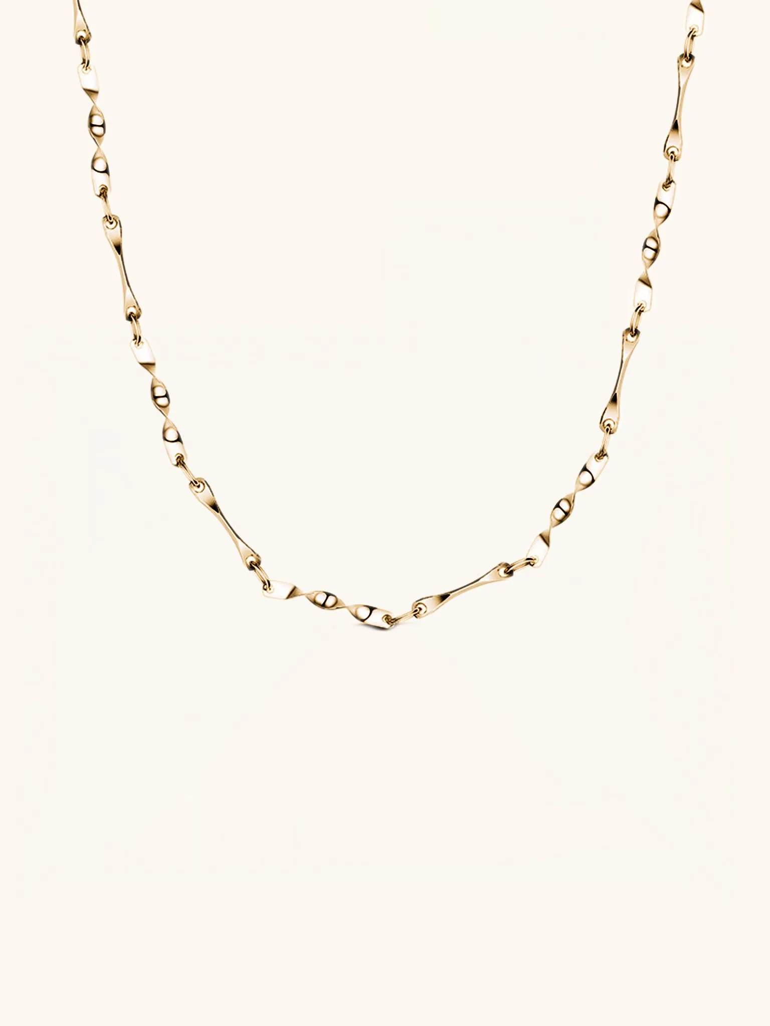 SPARKLE Twist Chain Sterling Silver Necklace