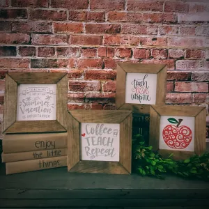 Teacher Signs | Farmhouse Style Minis | 4 Styles