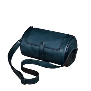 TEEK - Unisex Leather Barrel Chest Bag