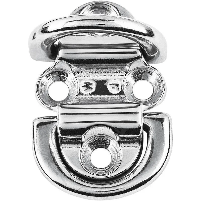 Double Folding Pad Eye - Forged Stainless Steel by Wichard